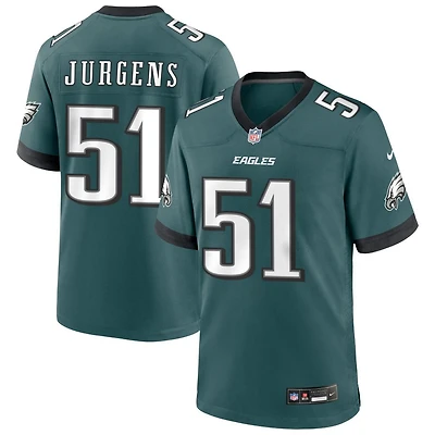 Cam Jurgens Men's Nike Midnight Green Philadelphia Eagles Custom Game Jersey