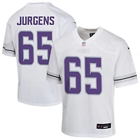 Michael Jurgens Youth Nike White Minnesota Vikings Alternate Custom Game Jersey