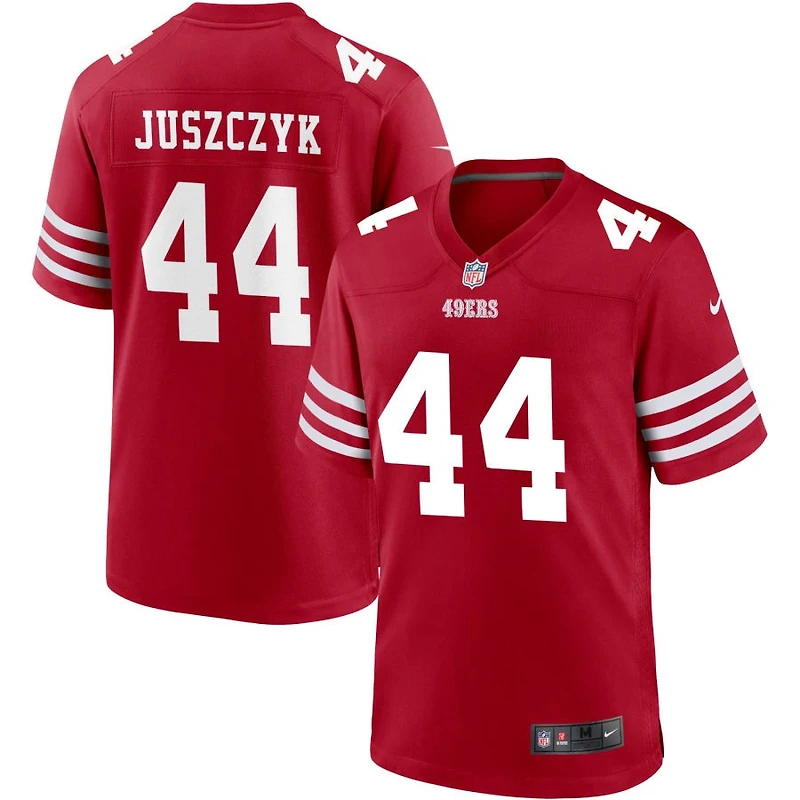 Kyle Juszczyk Men's Nike Scarlet San Francisco 49ers Custom Jersey