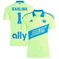 Kristijan Kahlina Men's adidas Yellow Charlotte FC 2025 Third Replica Custom Jersey