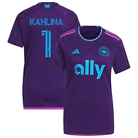 Kristijan Kahlina Women's adidas Purple Charlotte FC 2023 Crown Jewel Kit Replica Custom Jersey