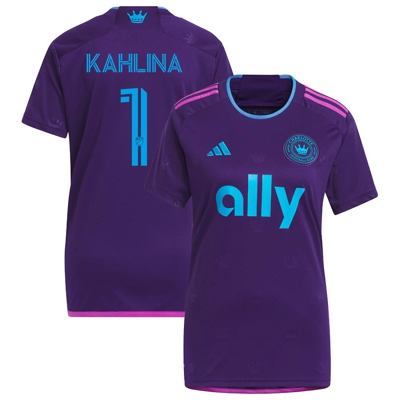 Kristijan Kahlina Women's adidas Purple Charlotte FC 2023 Crown Jewel Kit Replica Custom Jersey