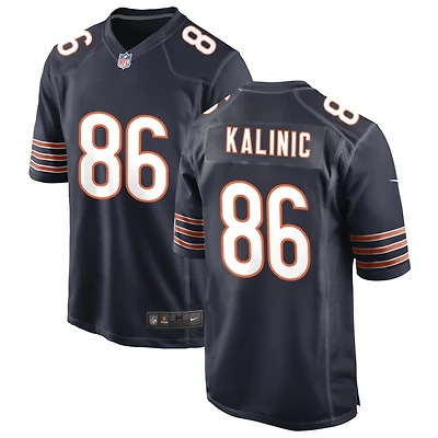 Nikola Kalinic Men's Nike Navy Chicago Bears Custom Game Jersey