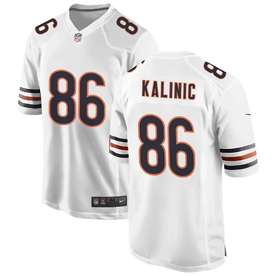 Nikola Kalinic Men's Nike White Chicago Bears Custom Game Jersey
