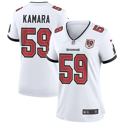 Mohamed Kamara Women's Nike White Tampa Bay Buccaneers 50th Season Custom Game Jersey