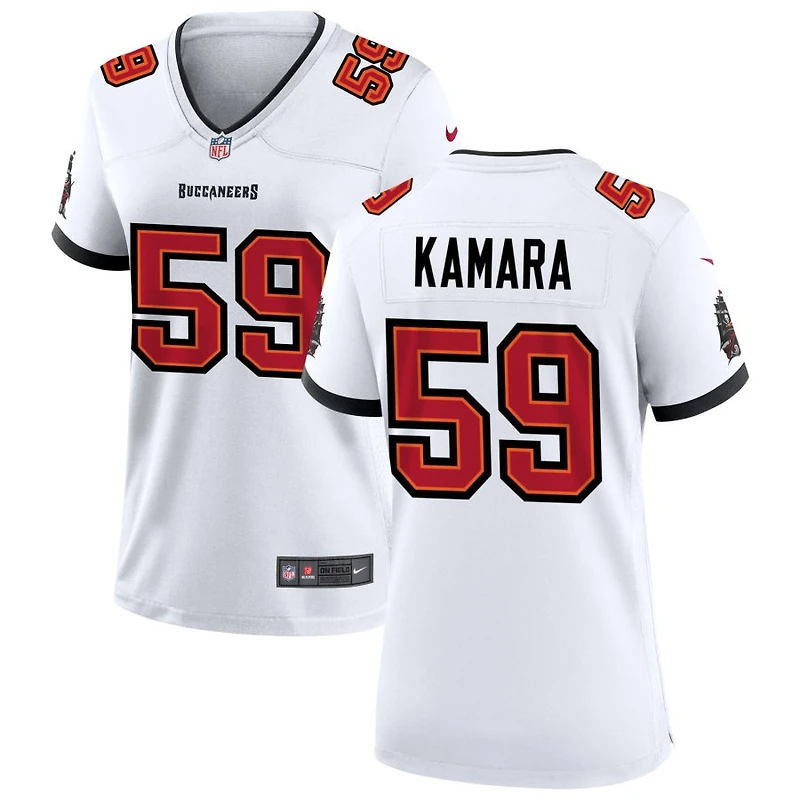 Mohamed Kamara Women's Nike Tampa Bay Buccaneers White Custom Game Jersey