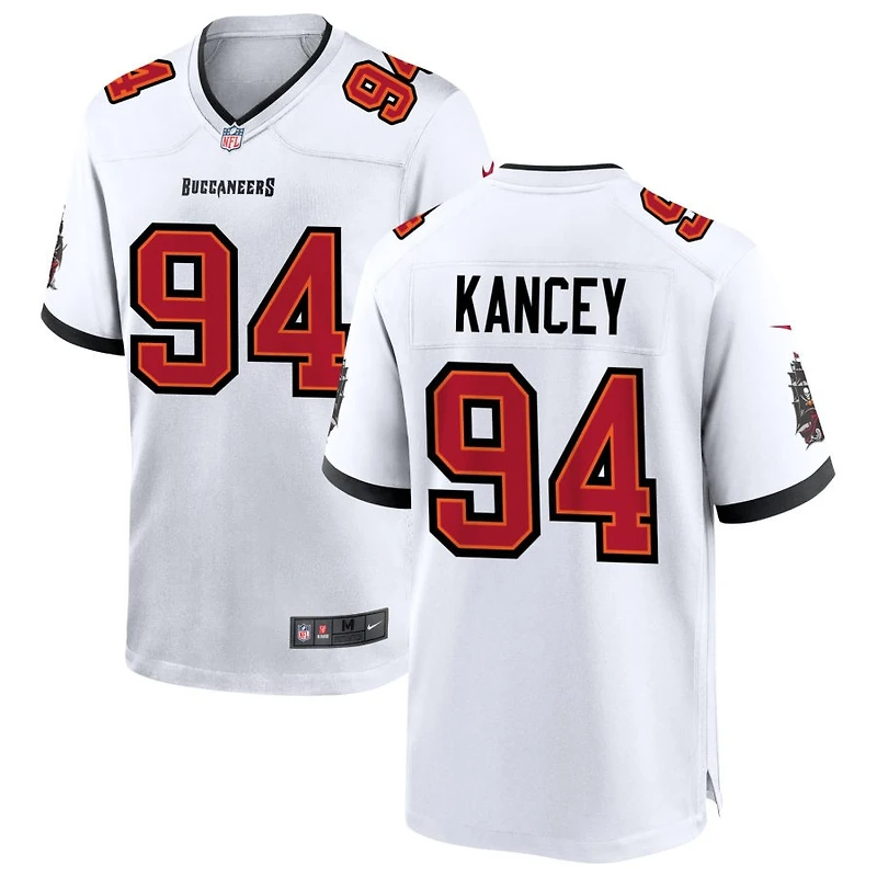 Calijah Kancey Men's Nike White Tampa Bay Buccaneers  White Custom Game Jersey