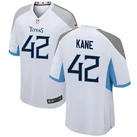 Sanoussi Kane Men's Nike White Tennessee Titans Custom Game Jersey