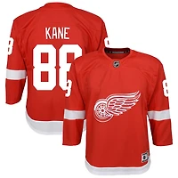 Patrick Kane Youth Red Detroit Red Wings Home Custom Premier Jersey