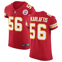 George Karlaftis Men's Nike Red Kansas City Chiefs Vapor Untouchable Custom Elite Jersey