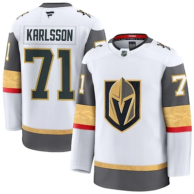 William Karlsson Men's Fanatics White Vegas Golden Knights Away Premium Custom Jersey