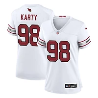 Joshua Karty Women's Nike White Arizona Cardinals Custom Game Jersey