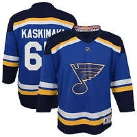 Aleksanteri Kaskimaki Youth  Blue St. Louis Blues Home Replica Custom Jersey