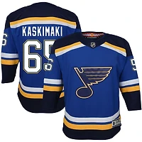 Aleksanteri Kaskimaki Youth Blue St. Louis Blues Home Premier Custom Jersey