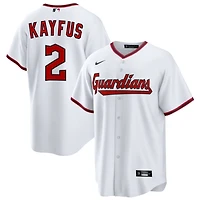 C.J. Kayfus Men's Nike  White Cleveland Guardians Home Custom Replica Jersey