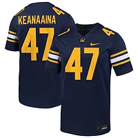 Aidan Keanaaina Men's Nike Navy Cal Bears NIL Pick-A-Player Football Game Jersey