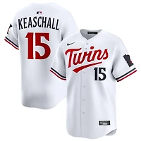 Luke Keaschall Men's Nike White Minnesota Twins Home Limited Custom Jersey
