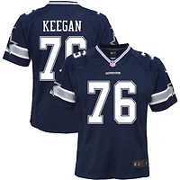 Trevor Keegan Youth Nike Navy Dallas Cowboys Custom Game Jersey