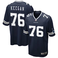 Trevor Keegan Men's Nike Navy Dallas Cowboys Custom Game Jersey