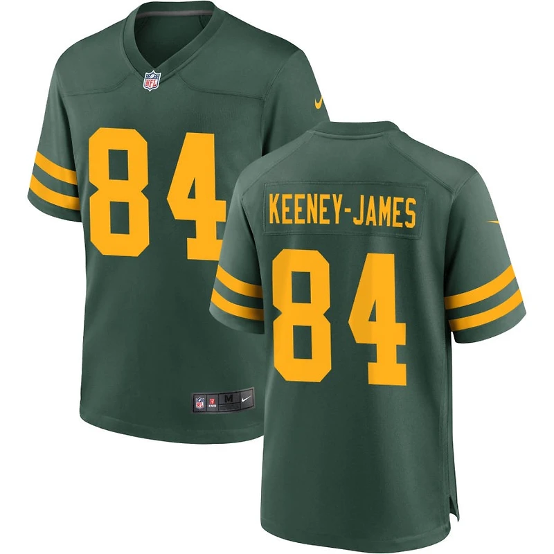 Jakobie Keeney-James Men's Nike Green Green Bay Packers Alternate Custom Jersey