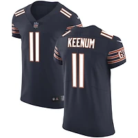 Case Keenum Men's Nike Navy Chicago Bears Vapor Untouchable Custom Elite Jersey