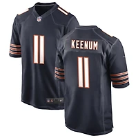 Case Keenum Men's Nike Navy Chicago Bears Custom Game Jersey