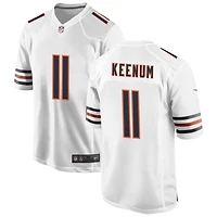 Case Keenum Men's Nike White Chicago Bears Custom Game Jersey