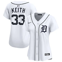 Colt Keith Women's Nike  White Detroit Tigers Home Limited Custom Jersey