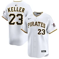 Mitch Keller Men's Nike White Pittsburgh Pirates Home Limited Custom Jersey