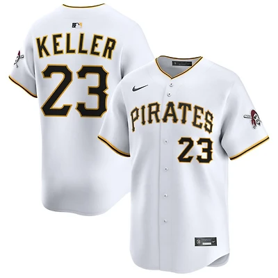 Mitch Keller Men's Nike White Pittsburgh Pirates Home Limited Custom Jersey