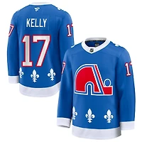 Parker Kelly Men's Fanatics Blue Colorado Avalanche Alternate Heritage Premium Custom Jersey