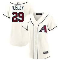 Merrill Kelly Women's Nike  Cream Arizona Diamondbacks Home Custom Replica 2.0 Jersey