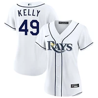 Kevin Kelly Women's Nike  White Tampa Bay Rays Home Custom Replica 2.0 Jersey