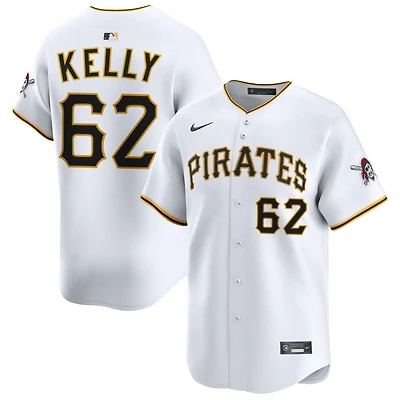 Antwone Kelly Men's Nike White Pittsburgh Pirates Home Limited Custom Jersey