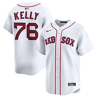 Zack Kelly Men's Nike White Boston Red Sox Home Limited Custom Jersey