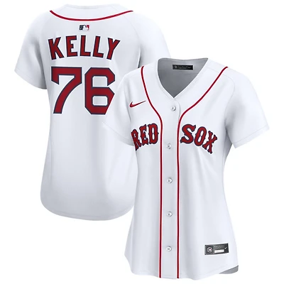 Zack Kelly Women's Nike  White Boston Red Sox Home Limited Custom Jersey