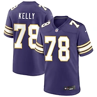 Ryan Kelly Men's Nike Purple Minnesota Vikings Classic Custom Game Jersey