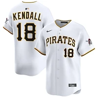 Jason Kendall Men's Nike White Pittsburgh Pirates Home Limited Pick-A-Player Retired Roster Jersey
