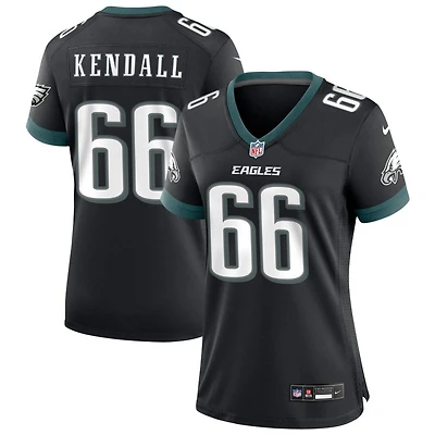 Drew Kendall Women's Nike Black Philadelphia Eagles Alternate Custom Game Jersey