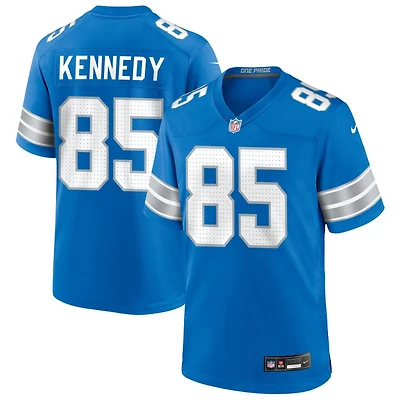 Tom Kennedy Men's Nike Blue Detroit Lions Custom Game Jersey