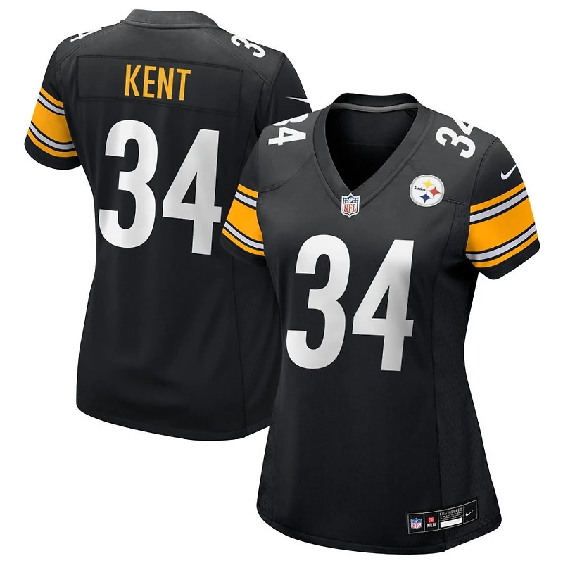 Donte Kent Women's Nike Black Pittsburgh Steelers Custom Game Jersey