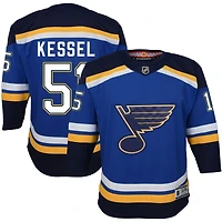 Matthew Kessel Youth Blue St. Louis Blues Home Premier Custom Jersey