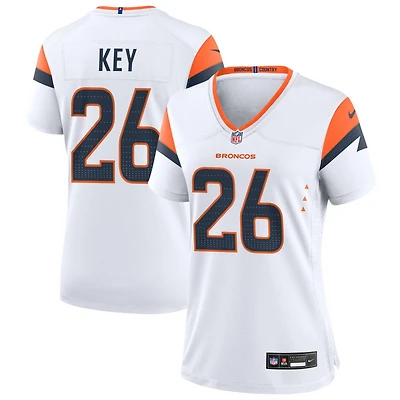 Devon Key Women's Nike  White Denver Broncos Mile High Collection Custom Game Jersey