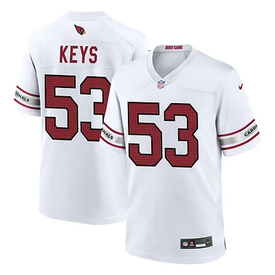 Austin Keys Men's Nike White Arizona Cardinals Custom Game Jersey