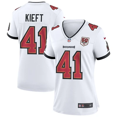 Ko Kieft Women's Nike White Tampa Bay Buccaneers 50th Season Custom Game Jersey