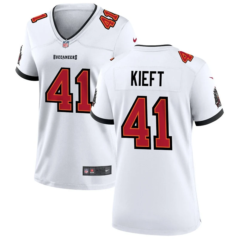 Ko Kieft Women's Nike Tampa Bay Buccaneers White Custom Game Jersey