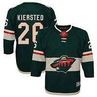 Matt Kiersted Youth Green Minnesota Wild Home Premier Custom Jersey