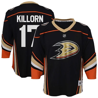 Alex Killorn Youth  Black Anaheim Ducks Home Replica Custom Jersey