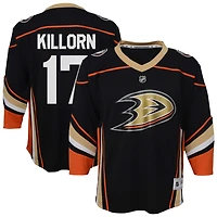 Alex Killorn Youth  Black Anaheim Ducks Home Replica Custom Jersey