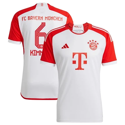 Joshua Kimmich Men's adidas  White Bayern Munich 2023/24 Home Replica Custom Jersey